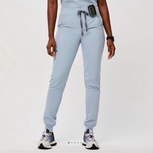 FIGS Dusty blue Zamora joggers
